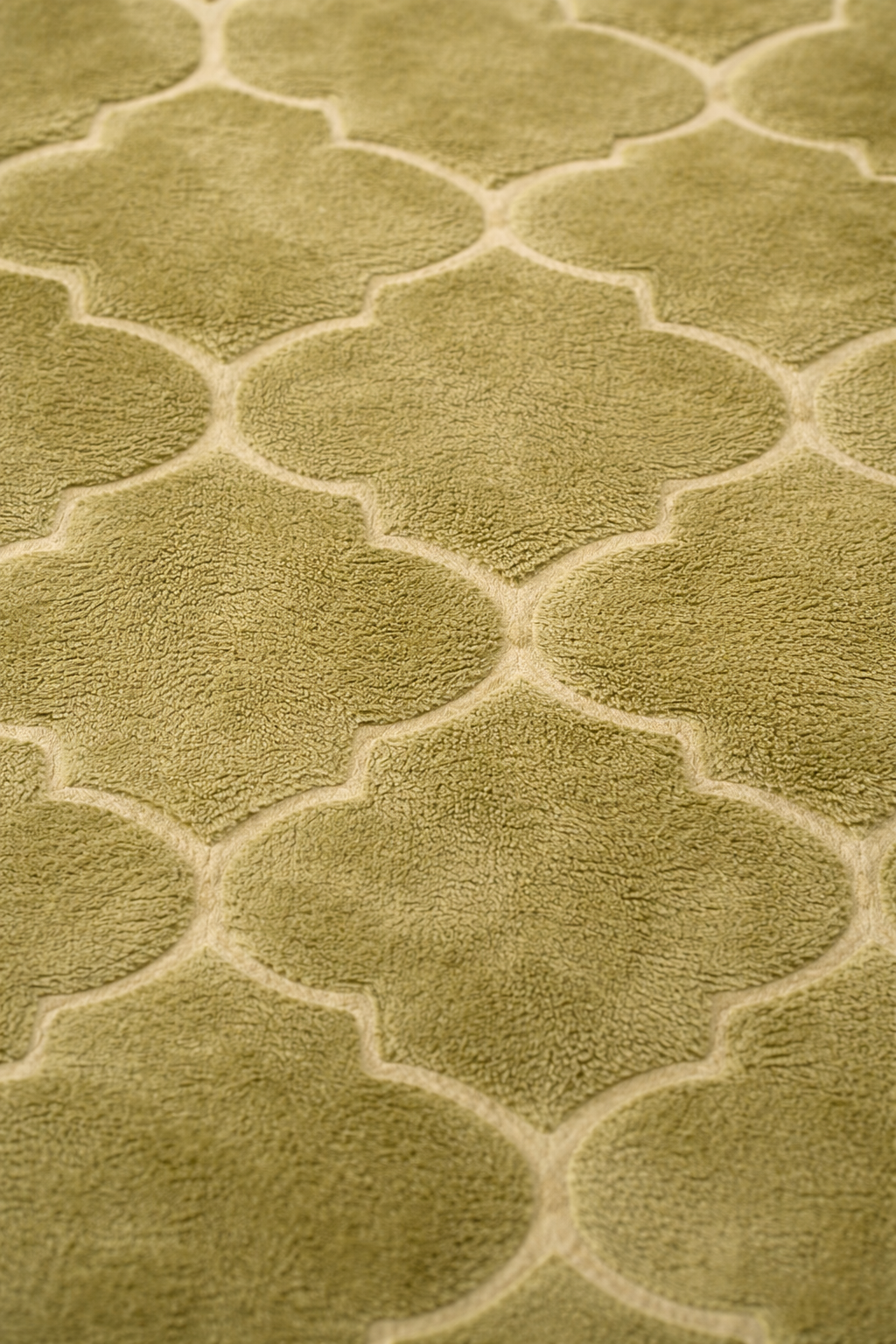 Tapis de prière vert