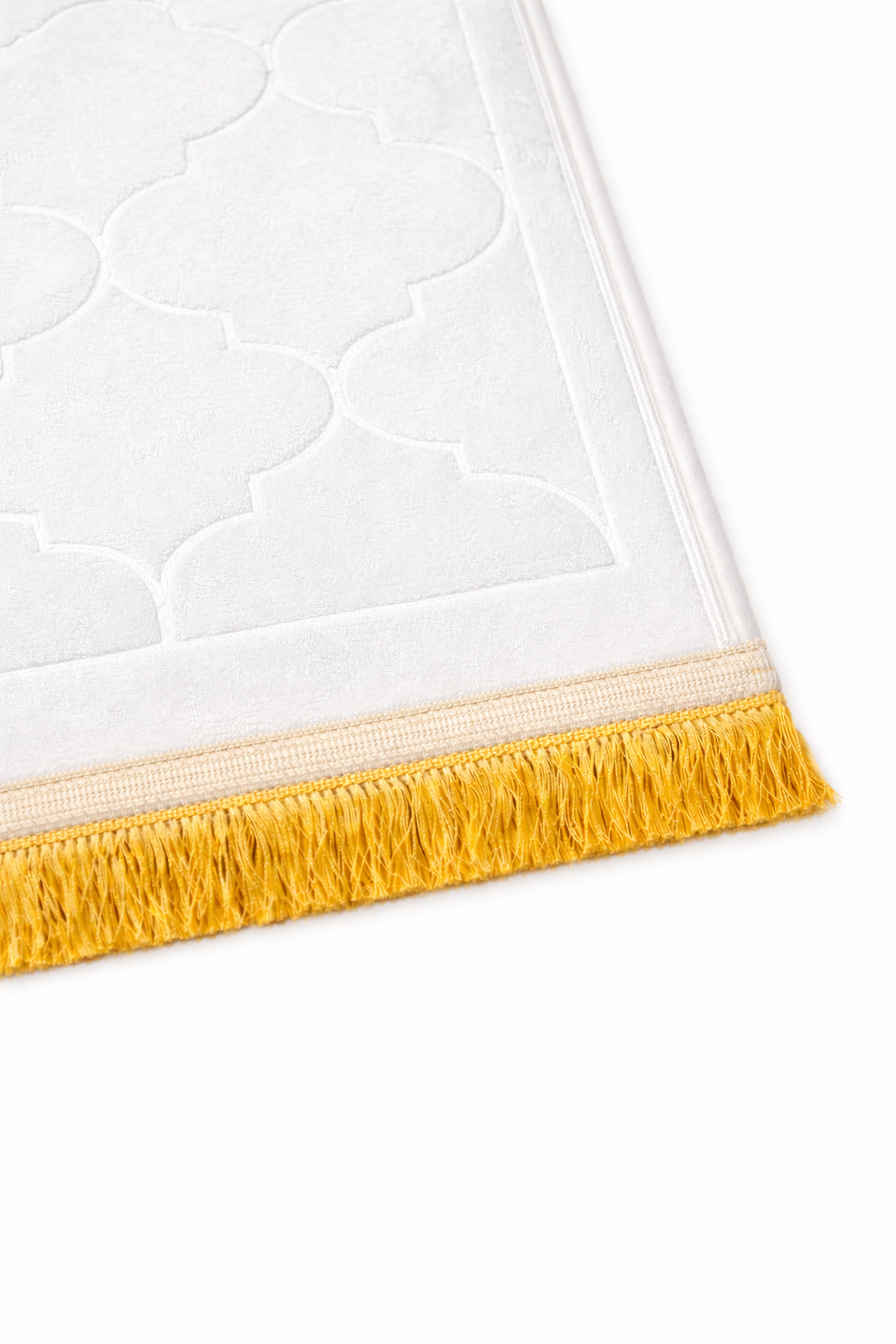 Tapis de prière blanc