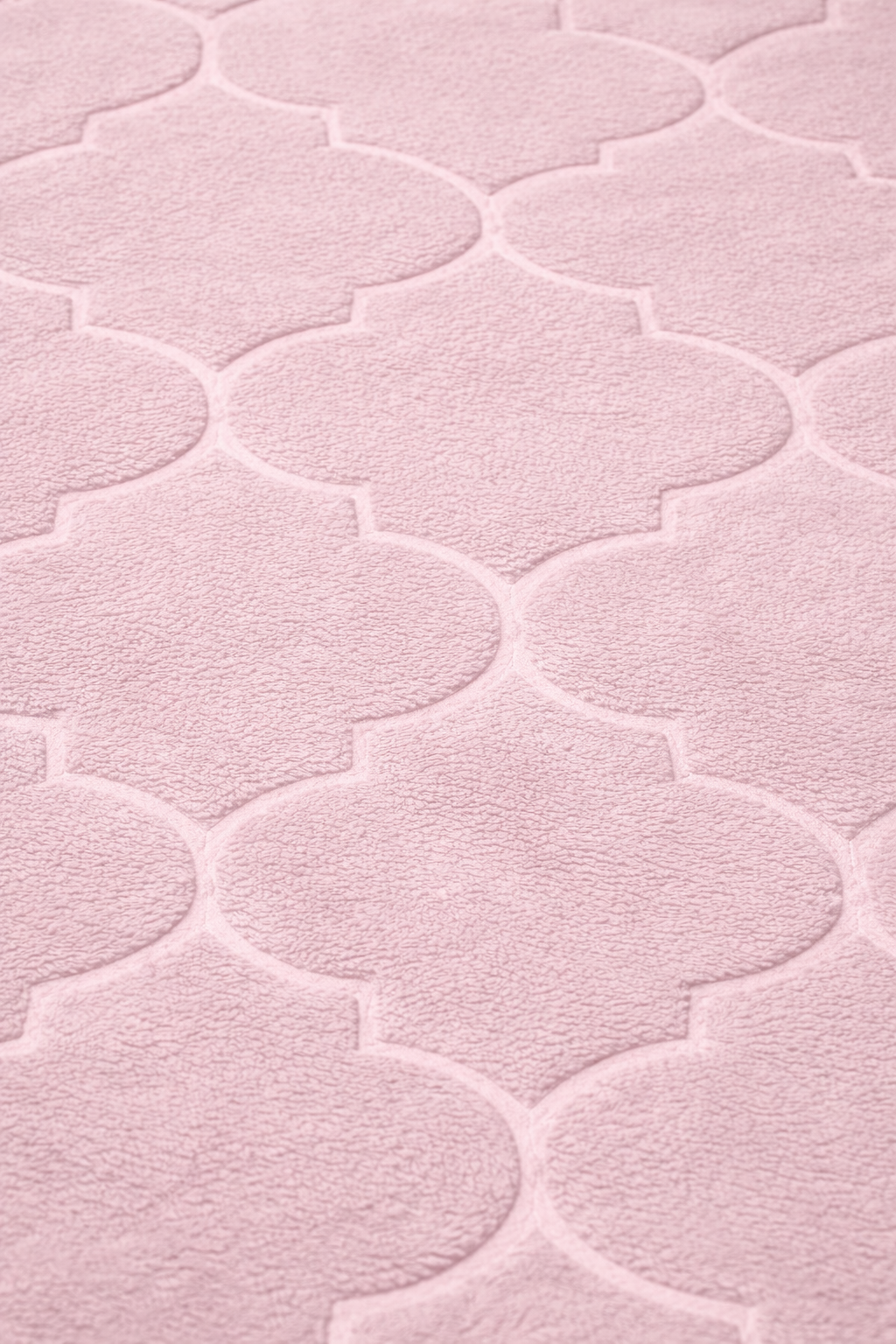 Tapis de prière rose poudré